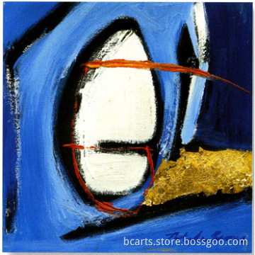 Modern Abstract Fabric Painting Designs with Textured Acrylic Canvas